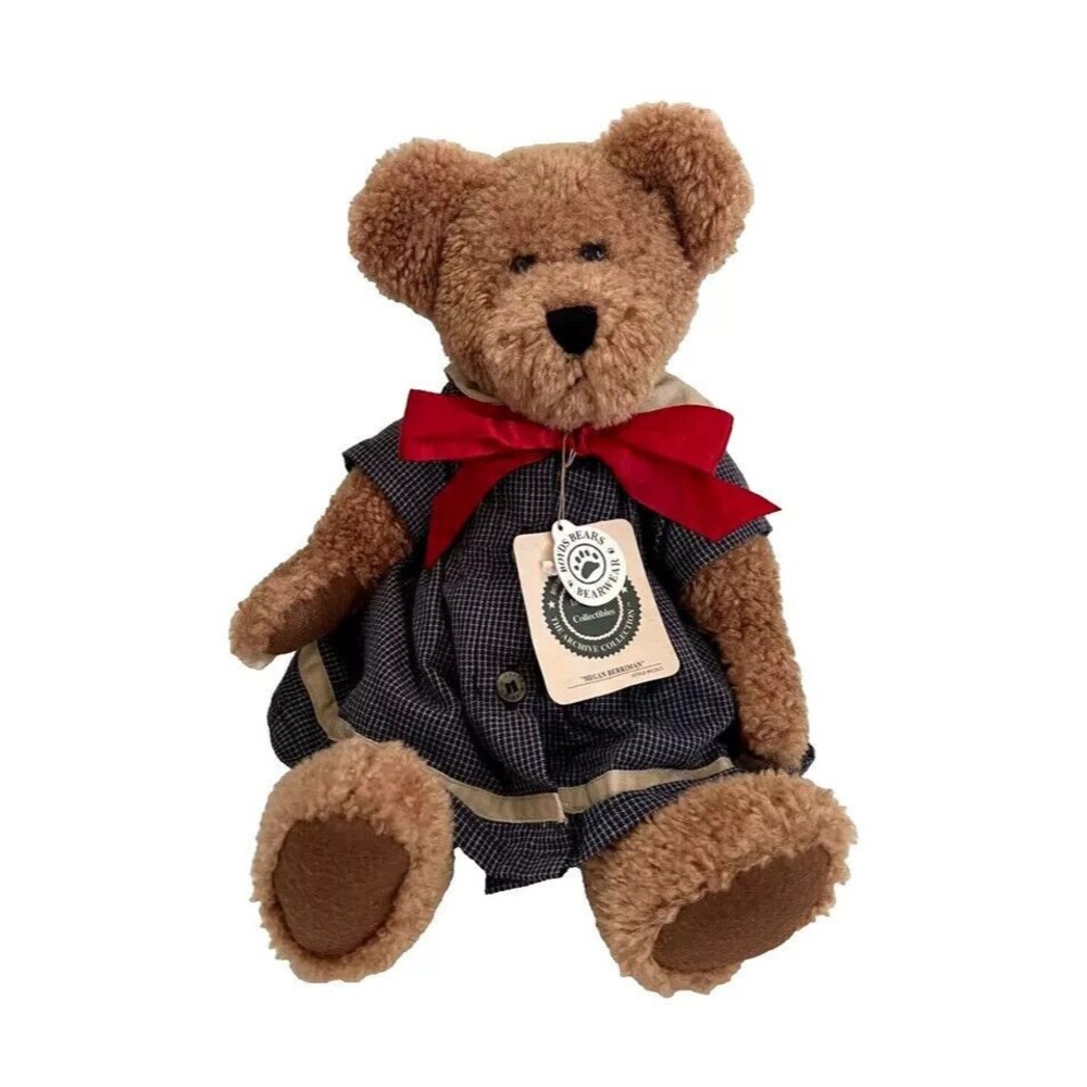 Megan Berriman Boyds Plush Bear Best Dressed Collection Retired 912623 With TAGS